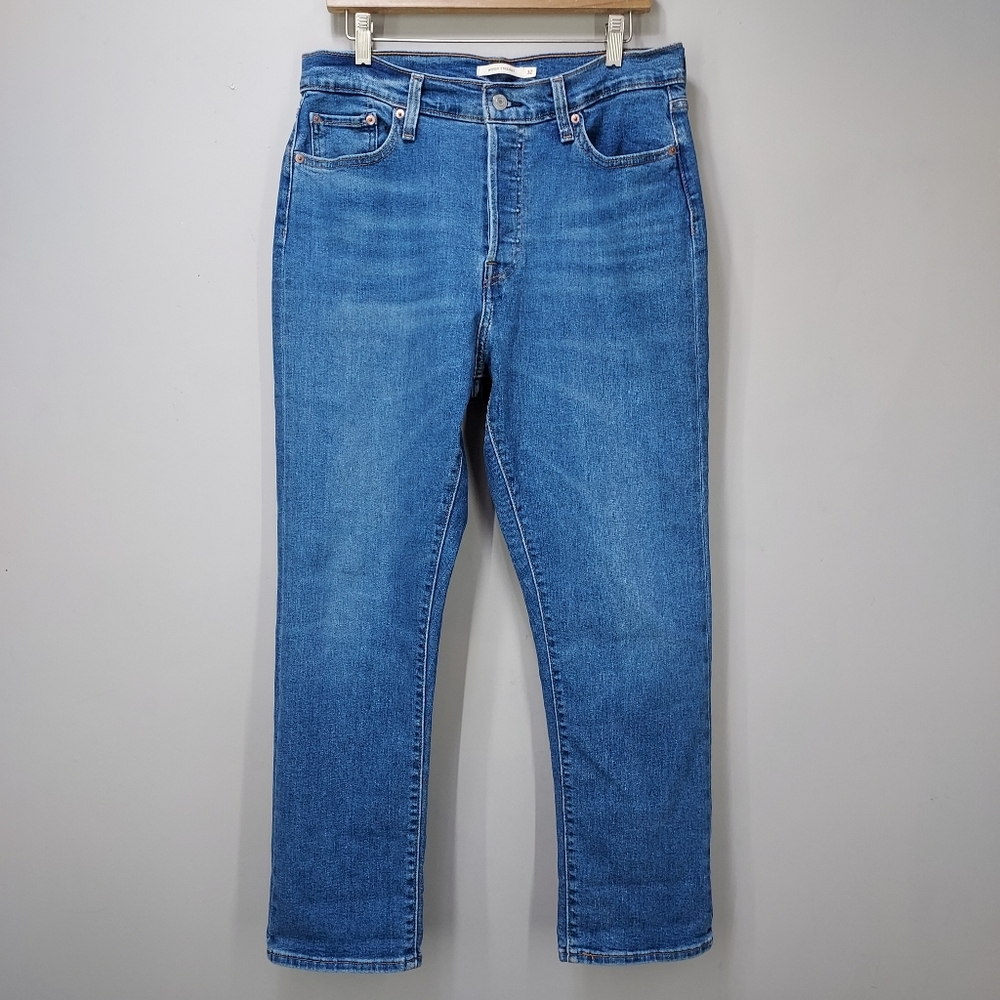Levi's Blue Straight Leg Women's Jeans